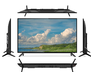 خرید تلویزیون شیشه ای با روشنایی بالا ATV / DTV 32 اینچ برای سرگرمی زنده online manufacture
