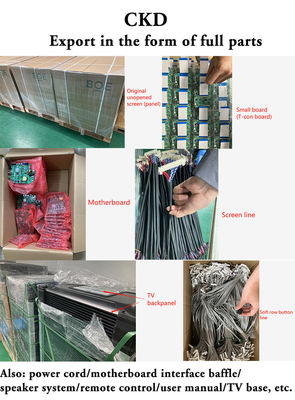 خرید نصب آسان تلویزیون CKD سبک با کنترل از راه دور و کابل برق online manufacture