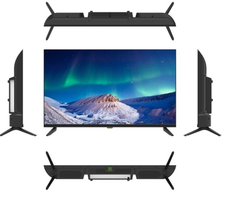 خرید تلویزیون هوشمند 32 اینچی بدون قاب قابل سفارشی 2K صفحه نمایش LED سیاه با پوشش پلاستیکی online manufacture