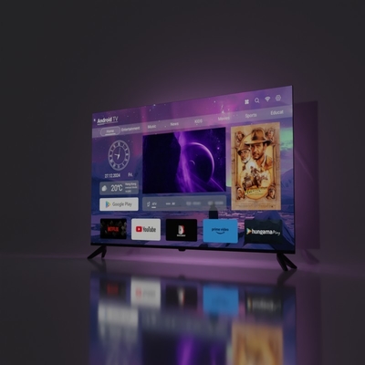 خرید تلویزیون LED هوشمند با استاندارد دیجیتال DVB-T2 با رابط HD/ LAN/ VGA/ USB/ AV/ RF/ رابط صوتی دیجیتال و طول عمر نور پس زمینه ≥20000 ساعت online manufacture