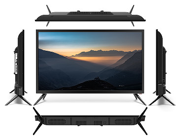 به روز رسانی هوشمند 50 اینچ تلویزیون 4k وای فای خانه پلاستیکی و مرز بدون قاب